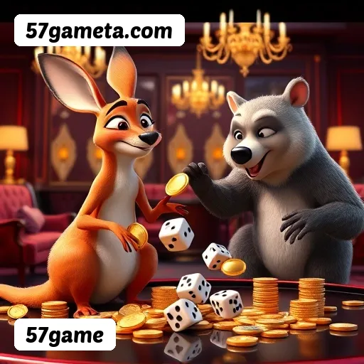 Comparação APP mobile vs versão web da 57game